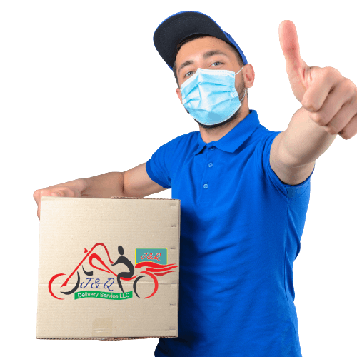 J and Q delivery rider